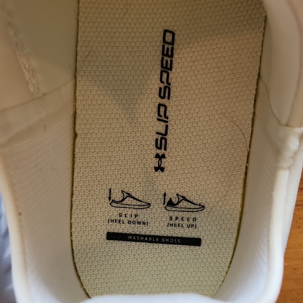 Under Armour Cream Slip Speed Shoes with BOA System - Picture 4 of 8